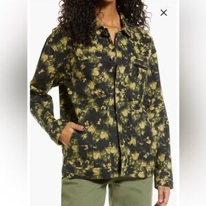 Nordstrom Cristina Martinez Stretch Twill Utility Jacket